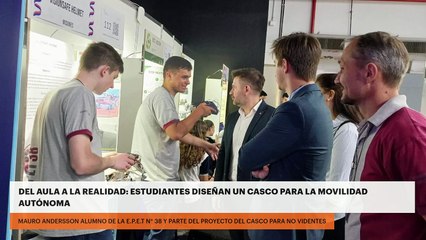 Del aula a la realidad: estudiantes diseñan un casco para la movilidad autónoma