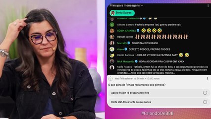 🔴BBB25: Tarde demais? Renata reclama dos gêmeos; Pedintes! Brothers levam bronca e passam vergonha
