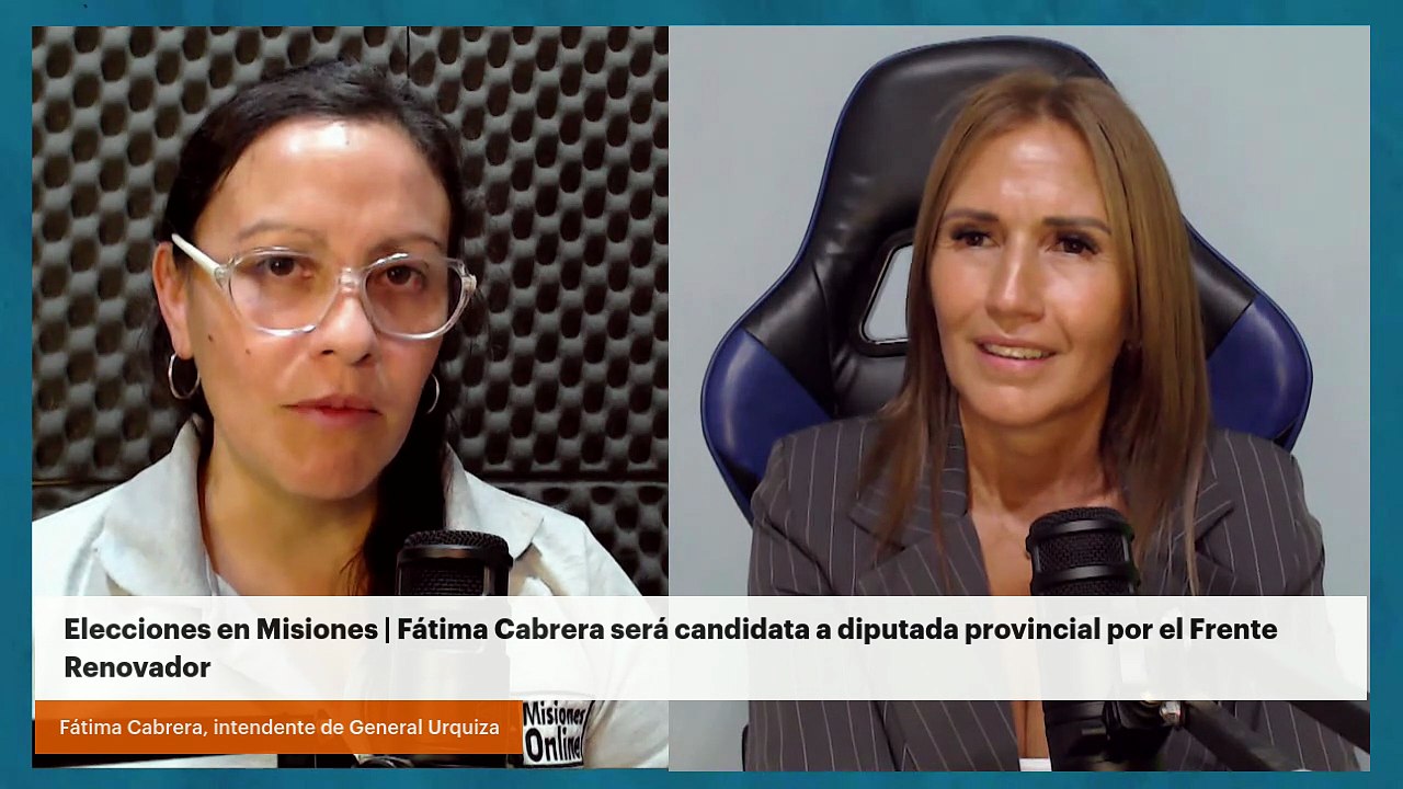 Elecciones en Misiones | Fátima Cabrera será candidata a diputada ...