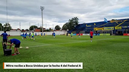 Mitre recibe a Boca Unidos por la fecha 4 del Federal A
