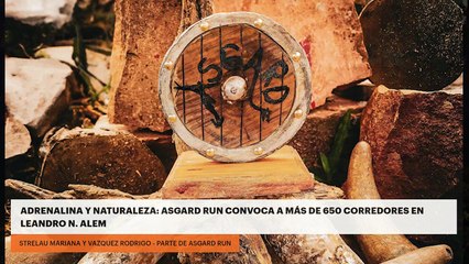 Adrenalina y naturaleza: Asgard Run convoca a más de 650 corredores en Leandro N. Alem