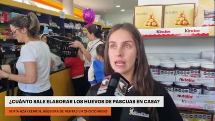 ¿Cuánto sale elaborar los huevos de pascuas en casa?