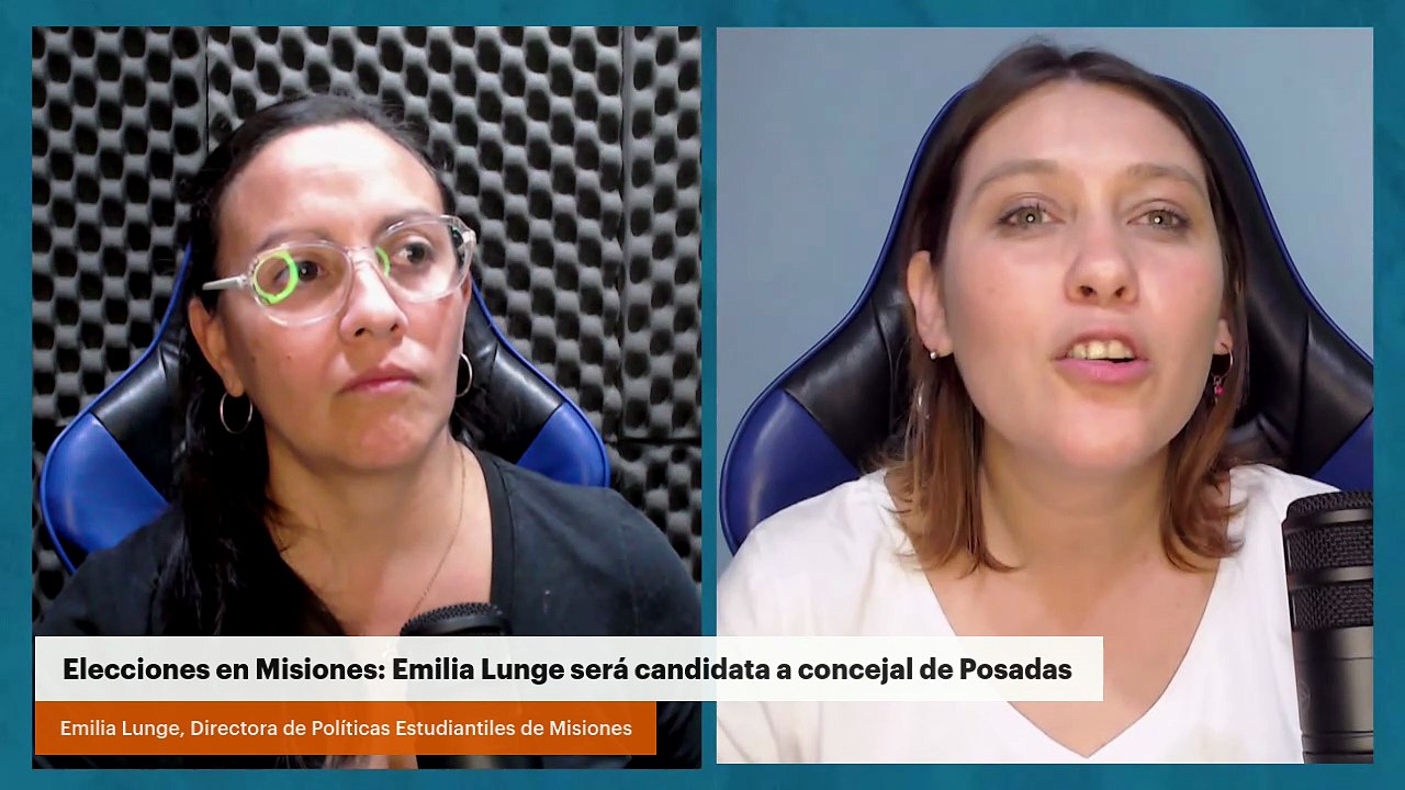 Elecciones en Misiones: Emilia Lunge será candidata a concejal de Posadas