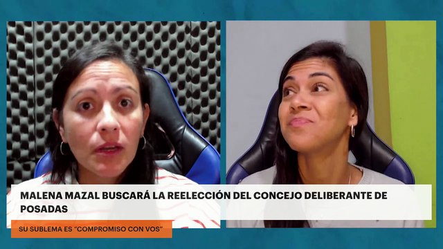 Malena Mazal buscará la reelección del Concejo Deliberante de Posadas