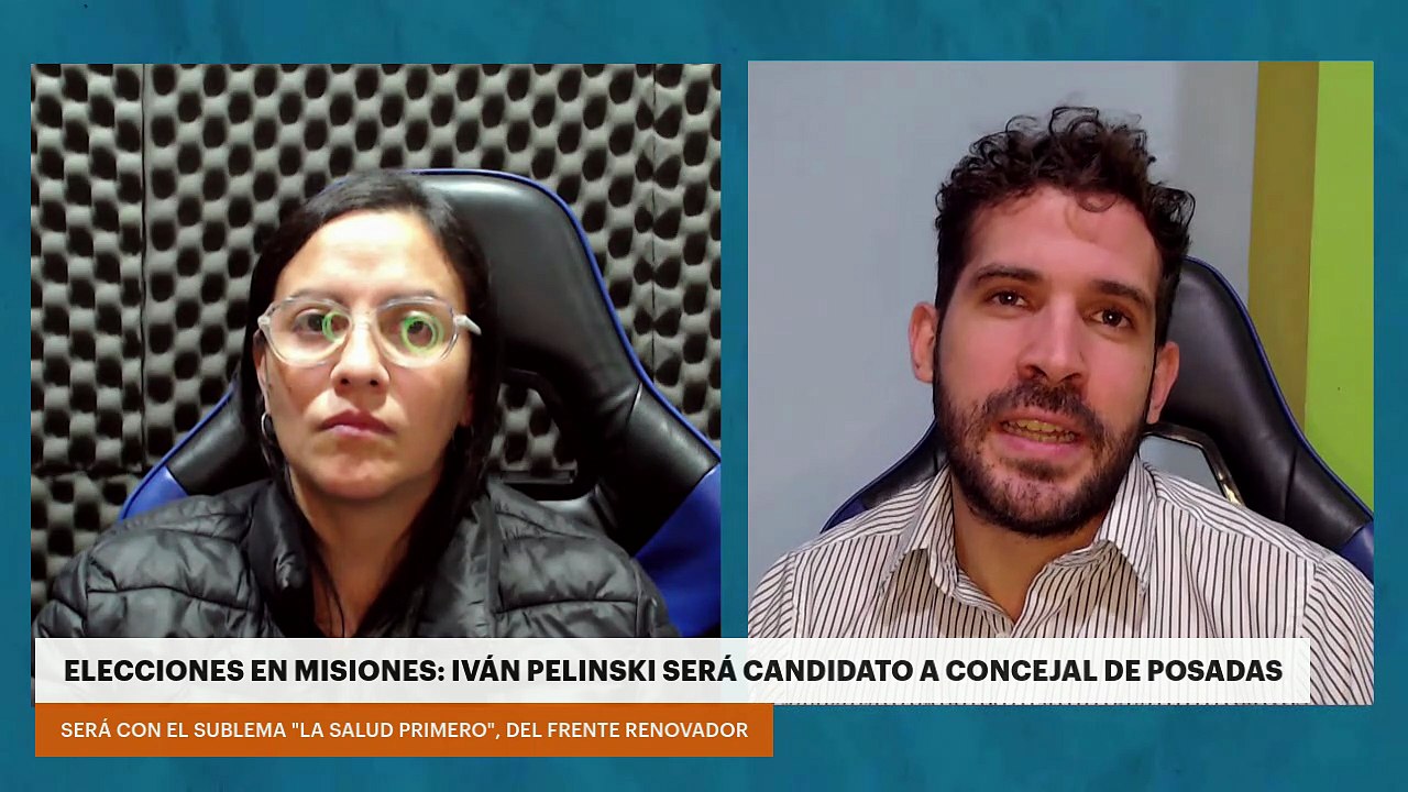 Elecciones en Misiones | Iván Pelinski será candidato a concejal de Posadas