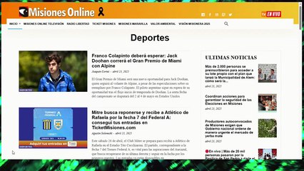 Fórmula Tuerca con la conducción de Carlos García Coni