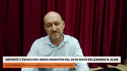 Deporte y tradición: media maratón del 25 de mayo en Leandro N. Alem
