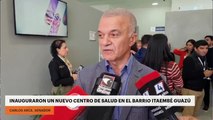 Inauguraron un nuevo centro de salud en el barrio Itaembé Guazú