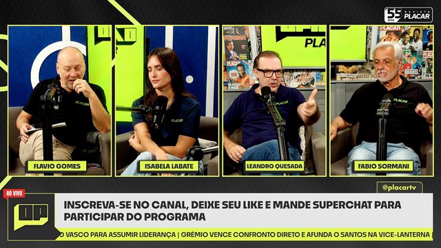 PALMEIRAS LÍDER, CORINTHIANS DÁ SHOW COM DORIVAL, TRICOLOR EMPATA, SANTOS NO Z4 | Opinião Placar
