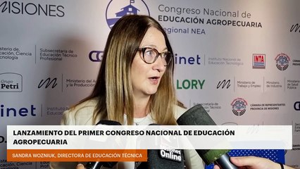 Lanzamiento del primer Congreso Nacional de Educación Agropecuaria