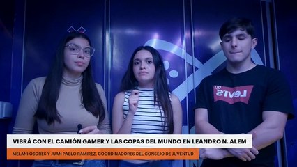 Vibrá con el Camión Gamer y las Copas del Mundo en Leandro N. Alem