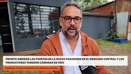 Pronto abrirán las puertas de la nueva panadería en el Mercado Central y los productores tendrán cámaras de frío