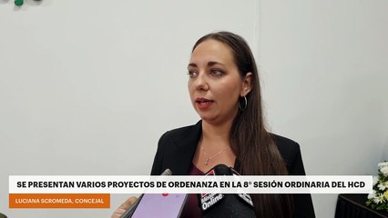 Posadas: se presentan varios proyectos de ordenanza en la 8° sesión ordinaria del HCD