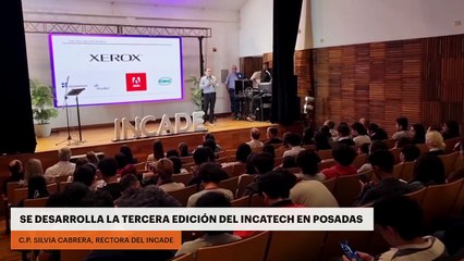 Se desarrolla la tercera edición del INCATECH en Posadas