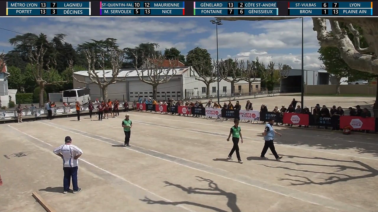 Ligue Sport-Boules M1 2025 - Étape 6 en direct du Boulodrome Émile GRAS - Romans-sur-Isère - Partie 3