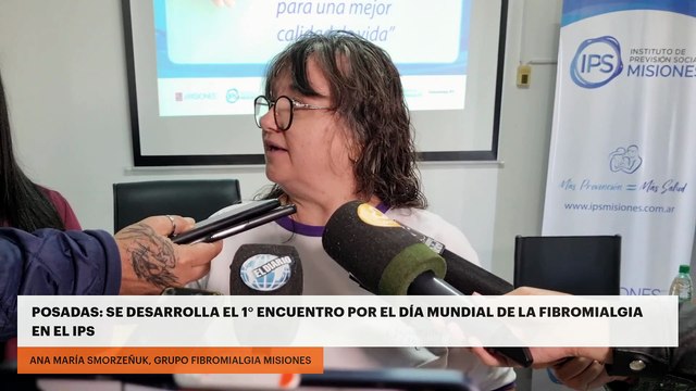Posadas | Se desarrolla el 1° Encuentro por el Día Mundial de la Fibromialgia en el IPS