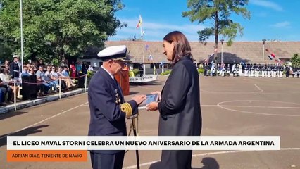 El Liceo Naval Storni celebra un nuevo aniversario de la Armada Argentina