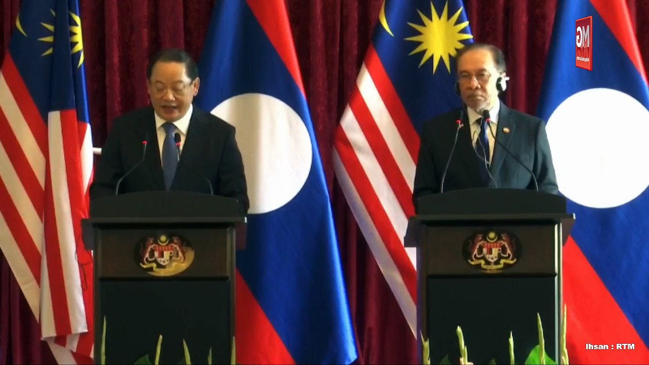 ((LIVE)) Sidang Media Bersama Perdana Menteri Malaysia dan Perdana Menteri Laos