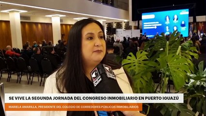 Se vive la segunda jornada del Congreso Inmobiliario en Puerto Iguazú