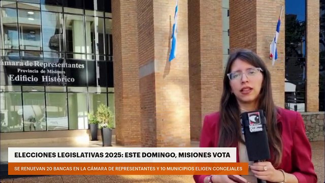Elecciones Legislativas 2025: Este domingo, Misiones vota