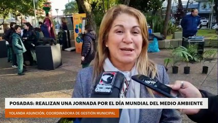 Posadas: realizan una jornada por el día mundial del medio ambiente