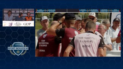 Diffusion en direct Ligue M1 Sport-Boules Etape 9 Génelard en Saône et Loire Demi-Finales