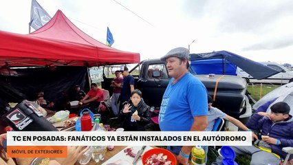 TC en Posadas: fanáticos ya están instalados en el Autódromo