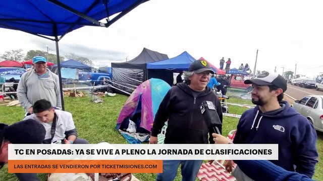 TC en Posadas: ya se vive a pleno la jornada de clasificaciones