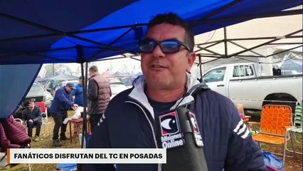 Fanáticos disfrutan del TC en Posadas