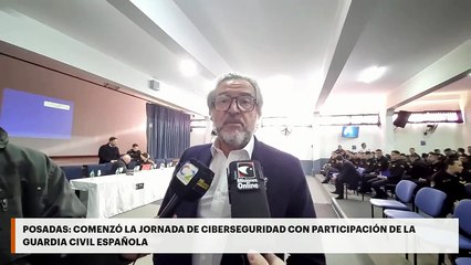 Posadas: comenzó la Jornada de Ciberseguridad con participación de la Guardia Civil Española