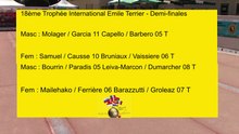 18ème Trophée Émile TERRIER - Dimanche 29 juin 2025
