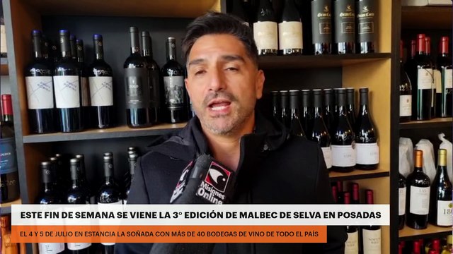 Este fin de semana se viene la 3° edición de Malbec de selva en Posadas