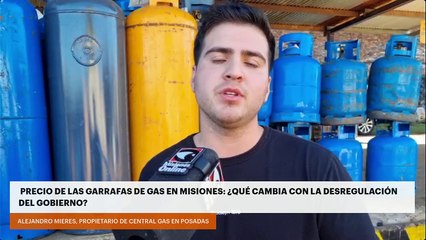 Precio de las garrafas de gas en Misiones: ¿Qué cambia con la desregulación del Gobierno?