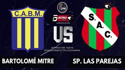 Mitre-Sp. Las Parejas (Santa Fe) – Cuarta Fecha de la Reválida Zona B Torneo Federal A