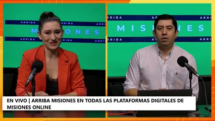 Arriba Misiones en vivo, conduce Gustavo Pérez