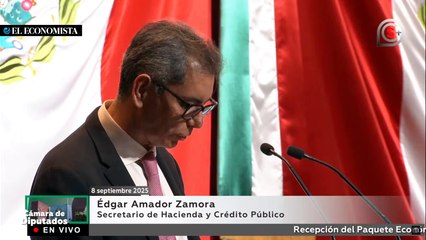 Entrega del Paquete Económico 2026