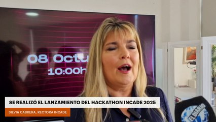 Se realizó el lanzamiento del Hackathon Incade 2025