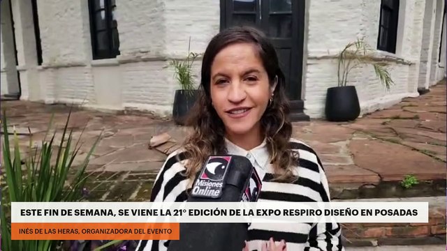 Este fin de semana, se viene la 21° edición de la Expo Respiro Diseño en Posadas