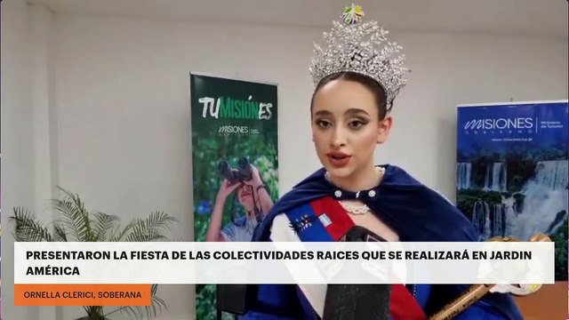 Presentaron la fiesta de las colectividades raíces que se realizará en Jardín América