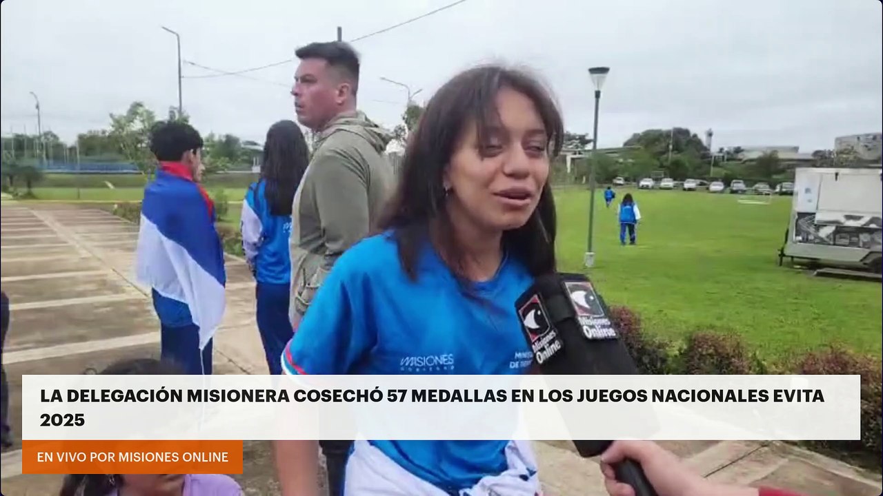 La delegación misionera cosechó 57 medallas en los Juegos Nacionales Evita 2025