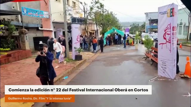 Comienza la edición n° 22 del Festival Internacional Oberá en Cortos