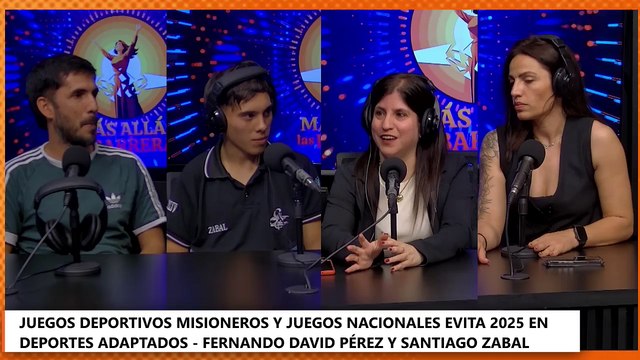 Juegos deportivos misioneros y juegos nacionales evita 2025 en deportes adaptados