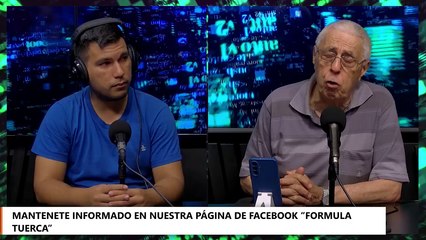 Fórmula Tuerca: Bruno Mariani, Alejandro Almada, y Aníbal Silva