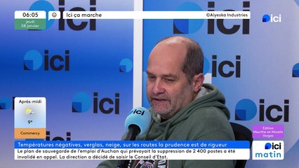 05/01/2026 -  ici matin par Ici Lorraine (Meurthe-et-Moselle et Vosges) en vidéo