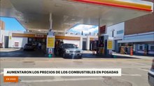 AUMENTARON LOS PRECIOS DE LOS COMBUSTIBLES EN POSADAS