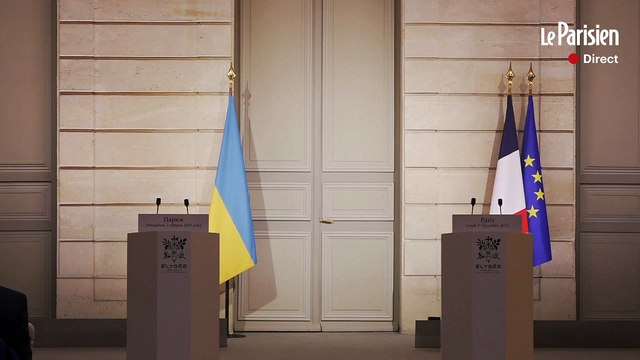 Zelensky-Macron, suivez les déclarations à l'issue de la rencontre
