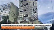 CONTROLARON UN PRINCIPIO DE INCENDIO EN LA TORRE MARCONI EN POSADAS