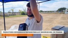 🍻 Productores cerveceros se preparan para la 9° edición de Una + en la cascada de Posadas