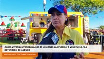 CÓMO VIVEN LOS VENEZOLANOS EN MISIONES LA INVASIÓN A VENEZUELA Y LA DETENCIÓN DE MADURO