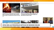 EN VIVO: Arriba Misiones. Clima y noticias del primer informativo del día.